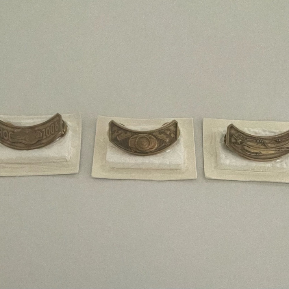 Vintage Genuine Harley Davidson Hog Pins